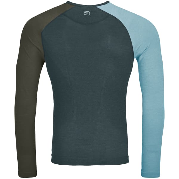 T-shirt thermique ORTOVOX 120 COMP LIGHT LONG SLEEVE DARK ARCTIC GREY