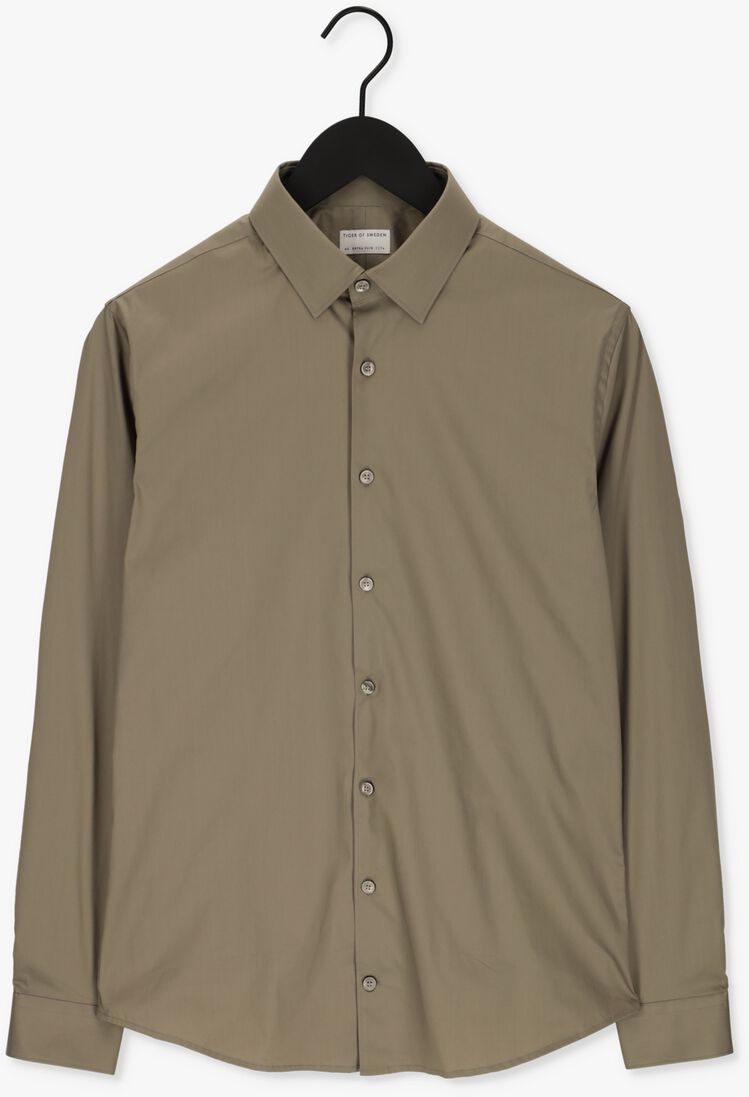 TIGER OF SWEDEN groene tiger of sweden casual overhemd filbrodie