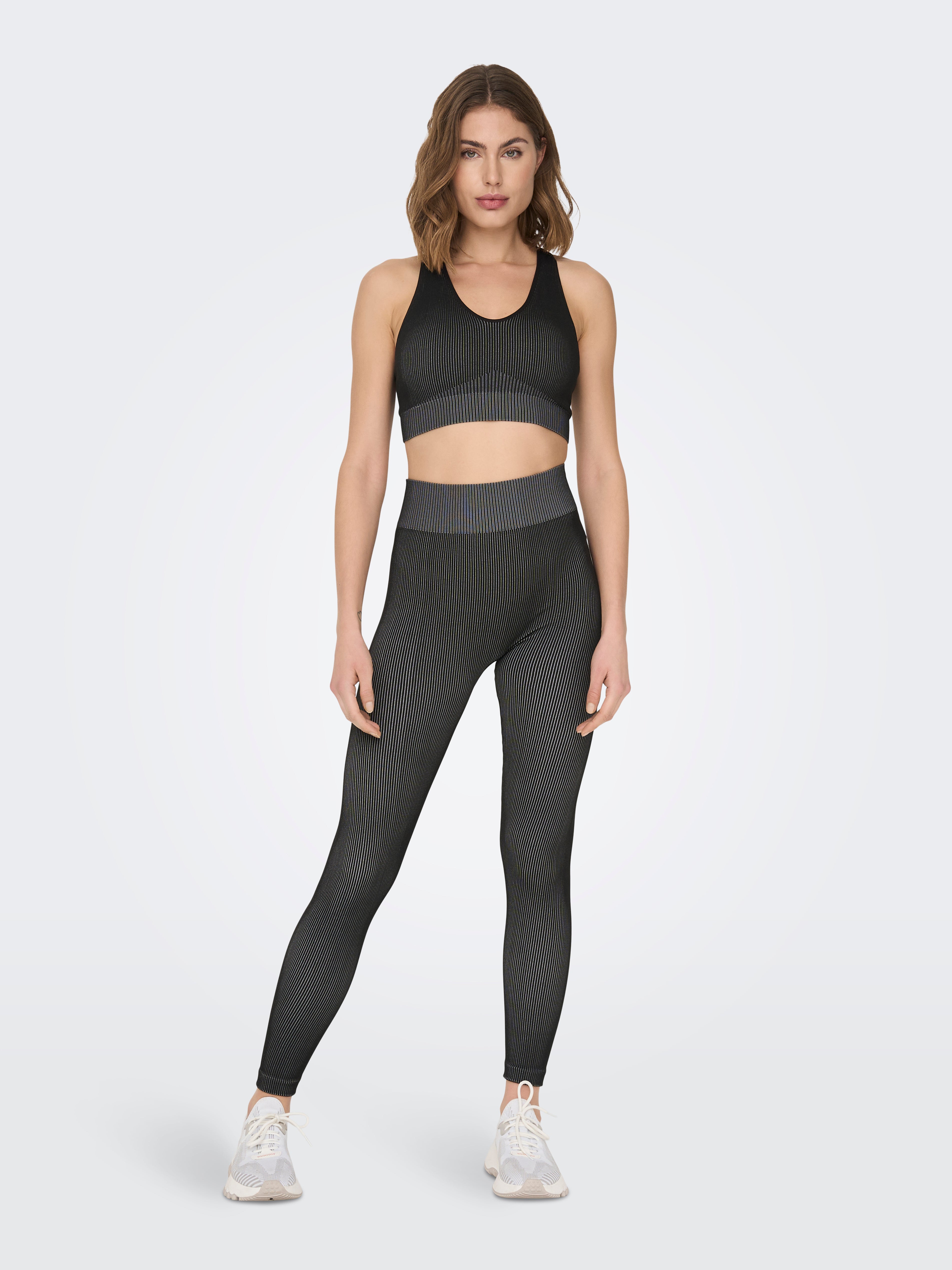 ONPLUNA Enger Schnitt Leggings Black