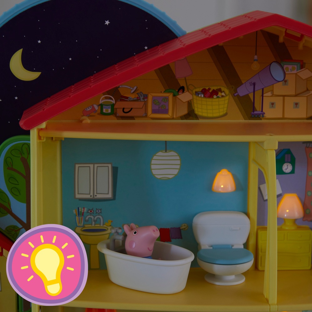 Peppa Pig Abenteuer Spielzeit bis Schlafenszeit Hausspielzeug
