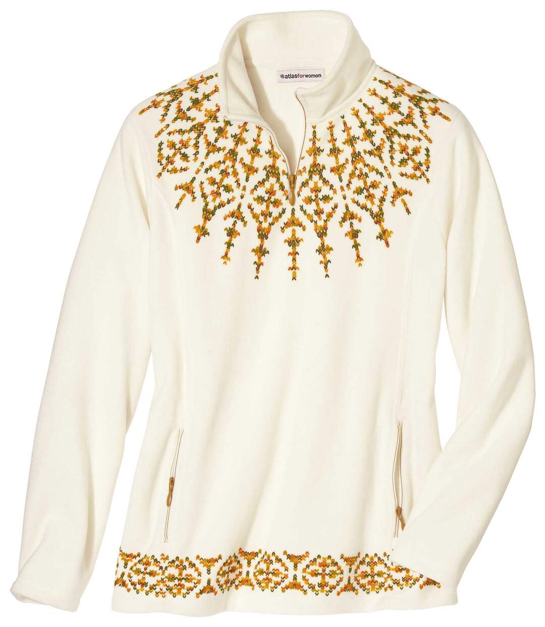 Pull Micropolaire Motifs Jacquard