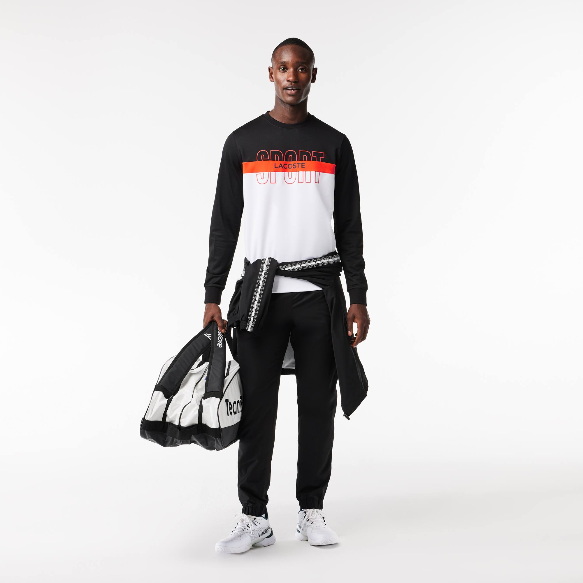Sweatshirt Tennis indémaillable Sweatshirts - Noir - Lacoste - Homme