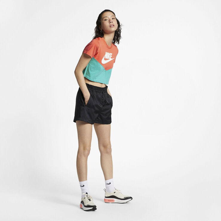 Nike Sportswear Heritage Ss Top Orange