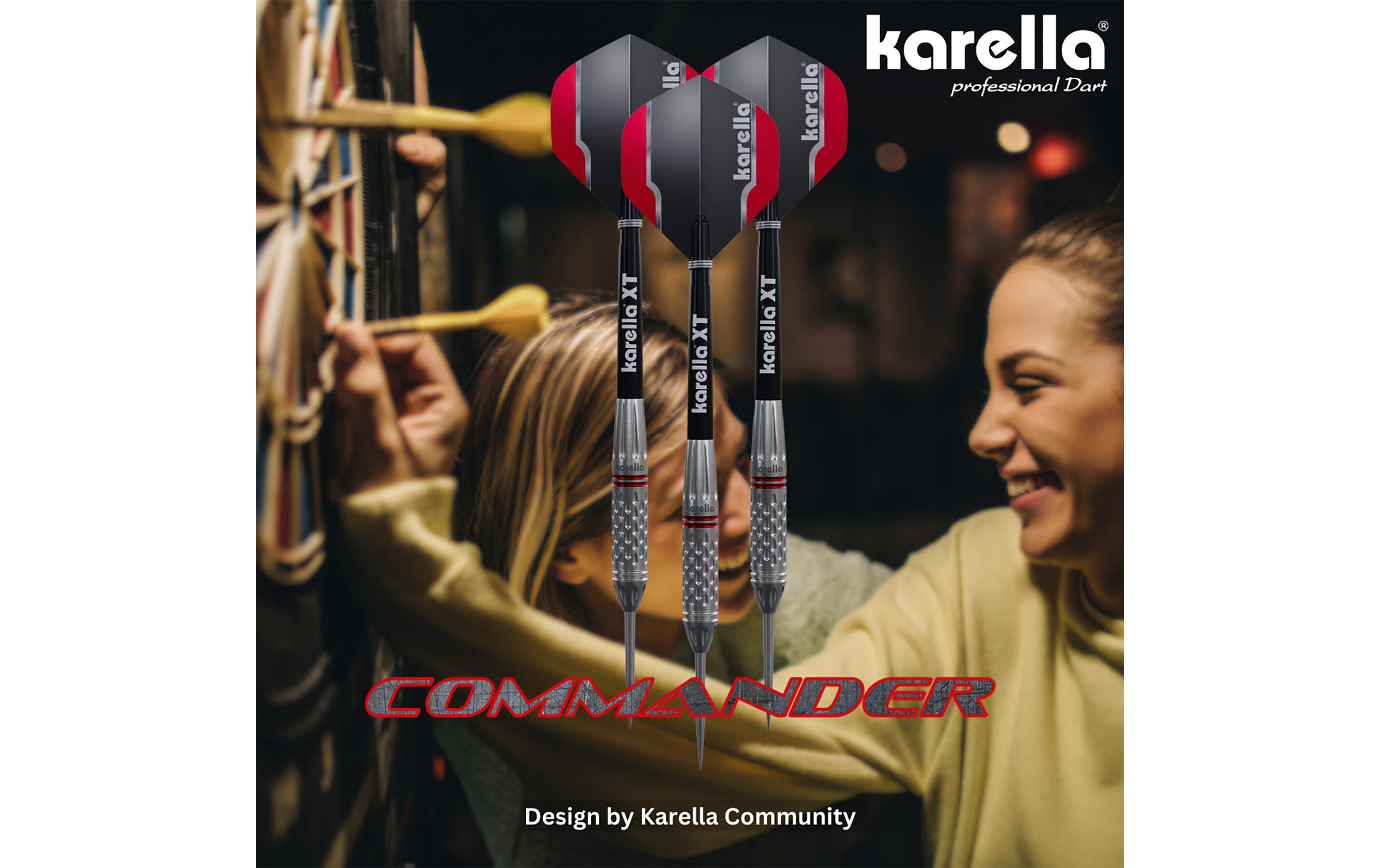 Dartpfeile Softdart Commander 19g, 3 Stück – Silber90% Tungsten Dartpfeile