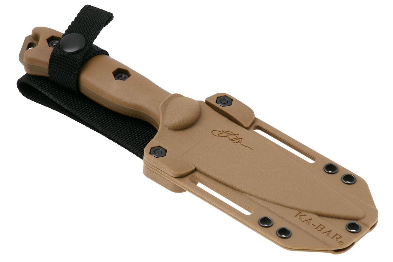 KA-BAR BK19 Becker Nessmuk Brown, survivalmes