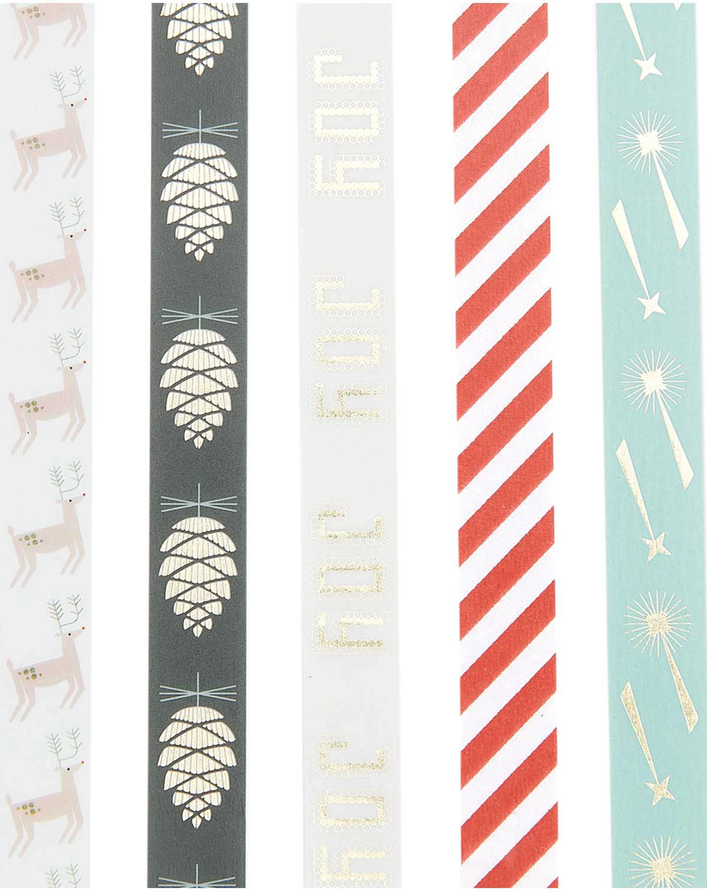 Washitape I LOVE CHRISTMAS JOY 5er-Set