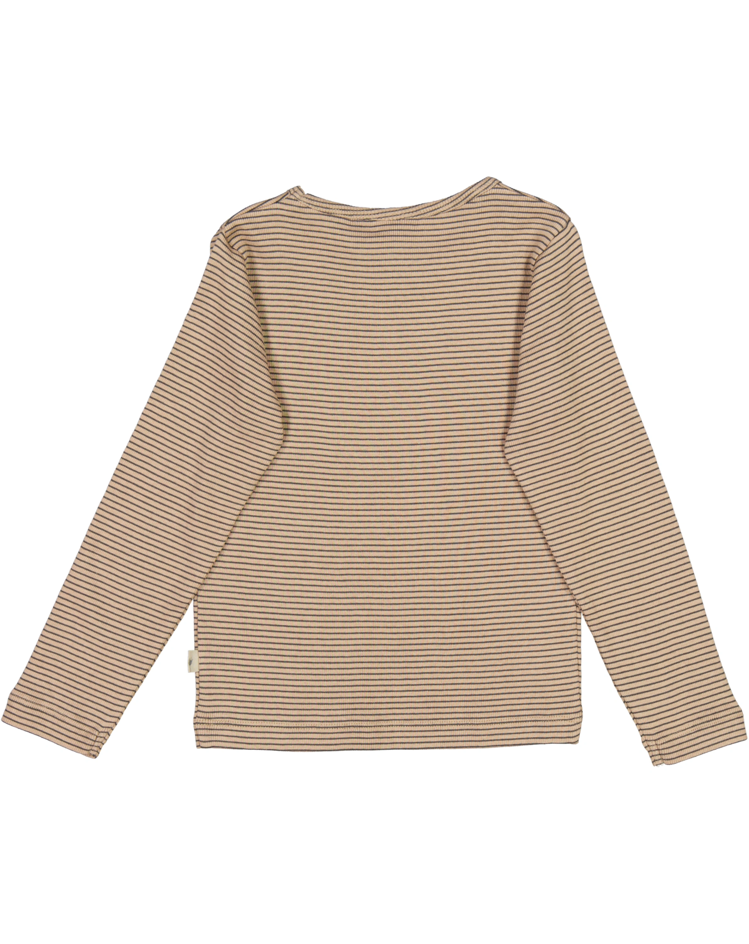 Langarmshirt NOR STRIPE in affogato