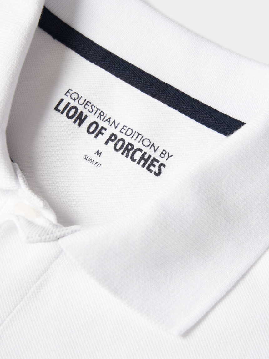 Polo piqué slim fit - Cápsula Equestre