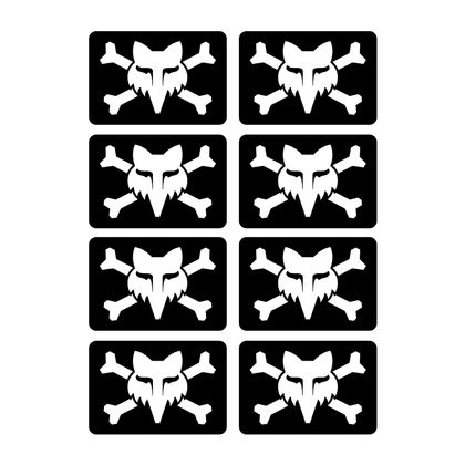 Stickers Fox VICTORY LOGO PACK - Noir