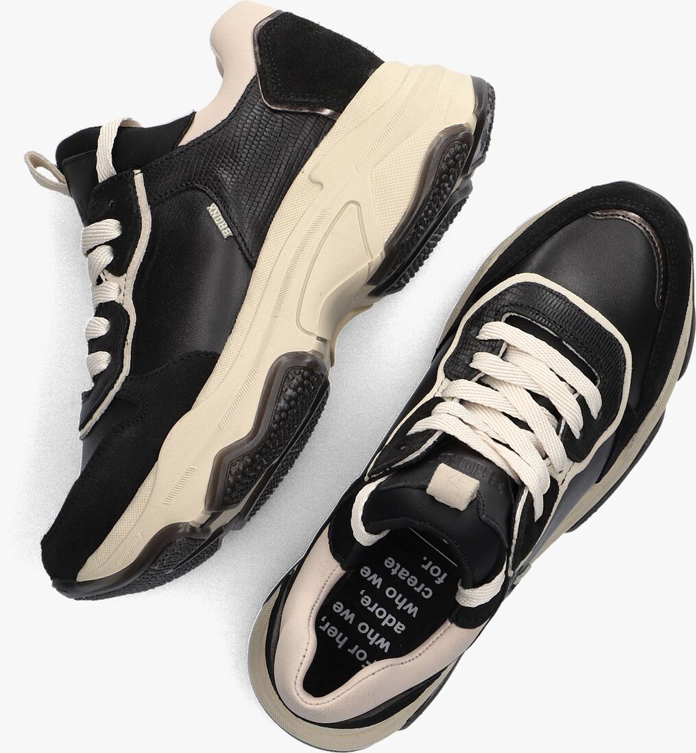 BRONX zwarte bronx lage sneakers baisley 66455