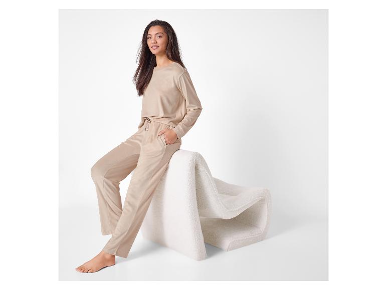 Velours dames pyjama