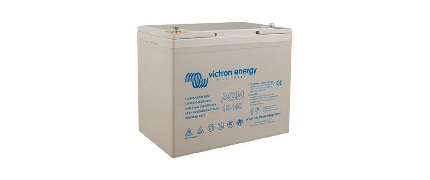 Batterie AGM Super Cycle 12 V / 100 Ah<br>Innovative Batterie mit den Abmessungen (H x B x T): 260 x 168 x 215 mm