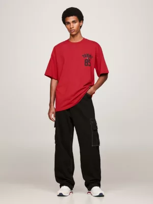 Camiseta Tommy Remastered Dual Gender 1985 Collection Relaxed