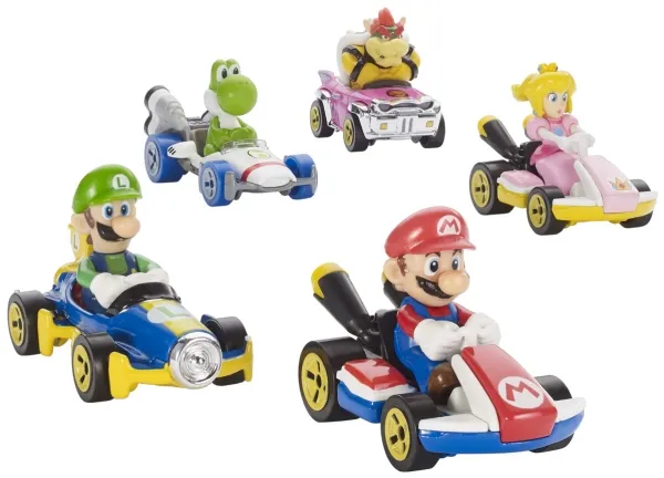 Hot Wheels Mario Kart Standard Kart Vehicle