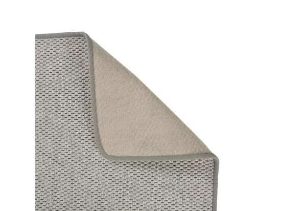 Prolenta Premium - Tapis de couloir aspect sisal taupe 80x150 cm