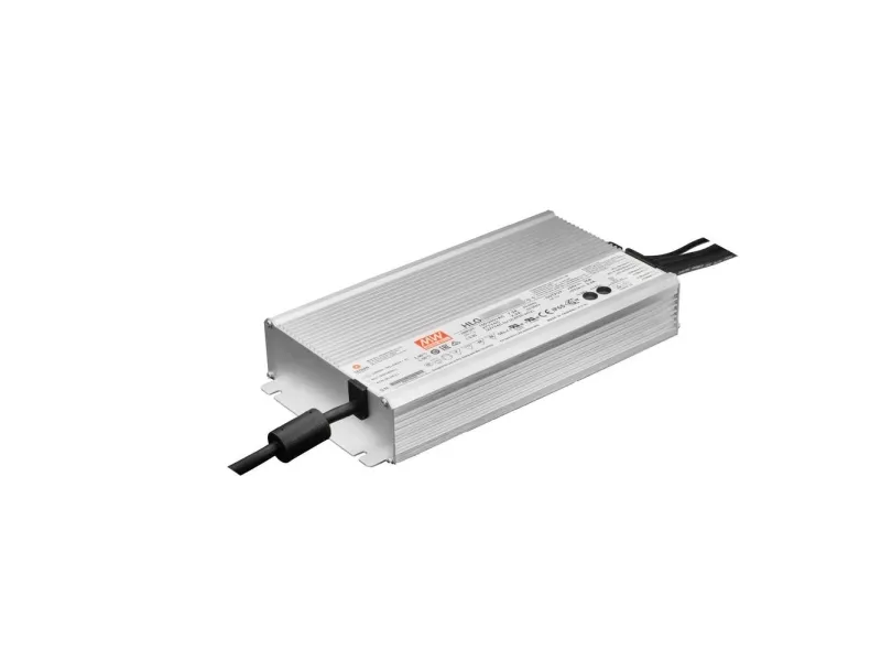 MEAN WELL HLG-600H-12B, Metallic, 90 - 305 V, 47 - 63 Hz, 144 mm, 48,5 mm, 280 mm