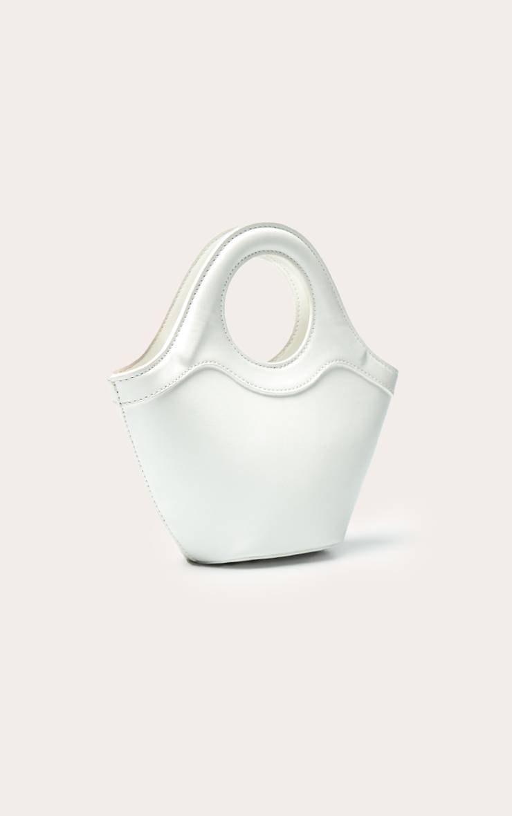 Crème Sac À Main Bandoulière Croissant