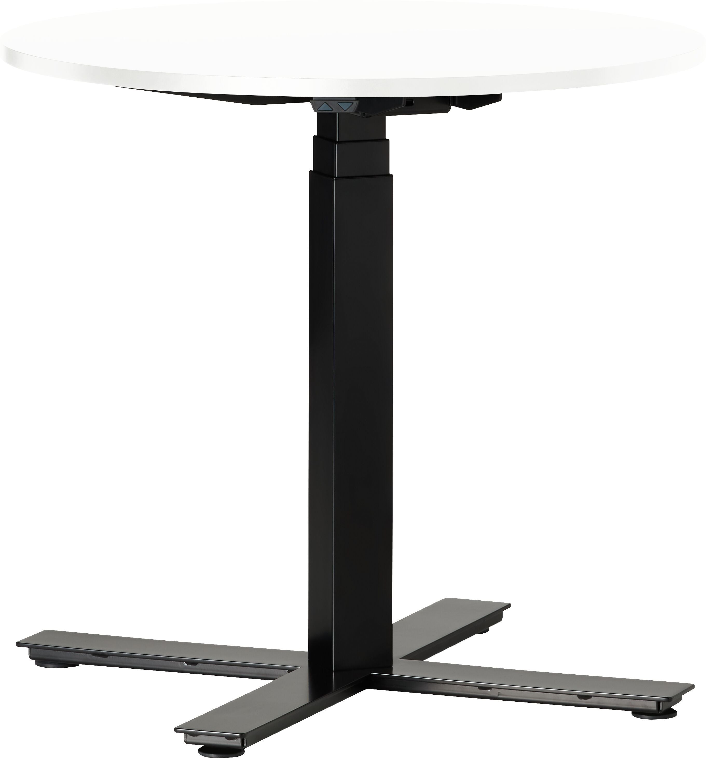 FLEXCUBE Besprechungstisch höhenverstellbar - Weiss / H: 62.5 cm