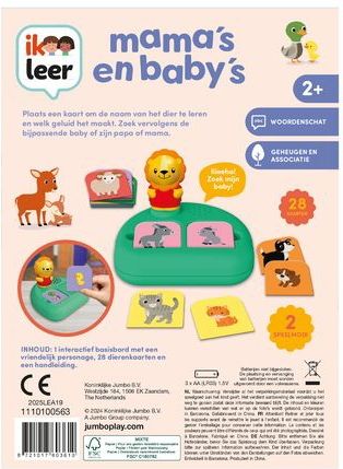 Ik Leer - Mama's en Baby's - Educatief Speelgoed - Spelenderwijs Leren
