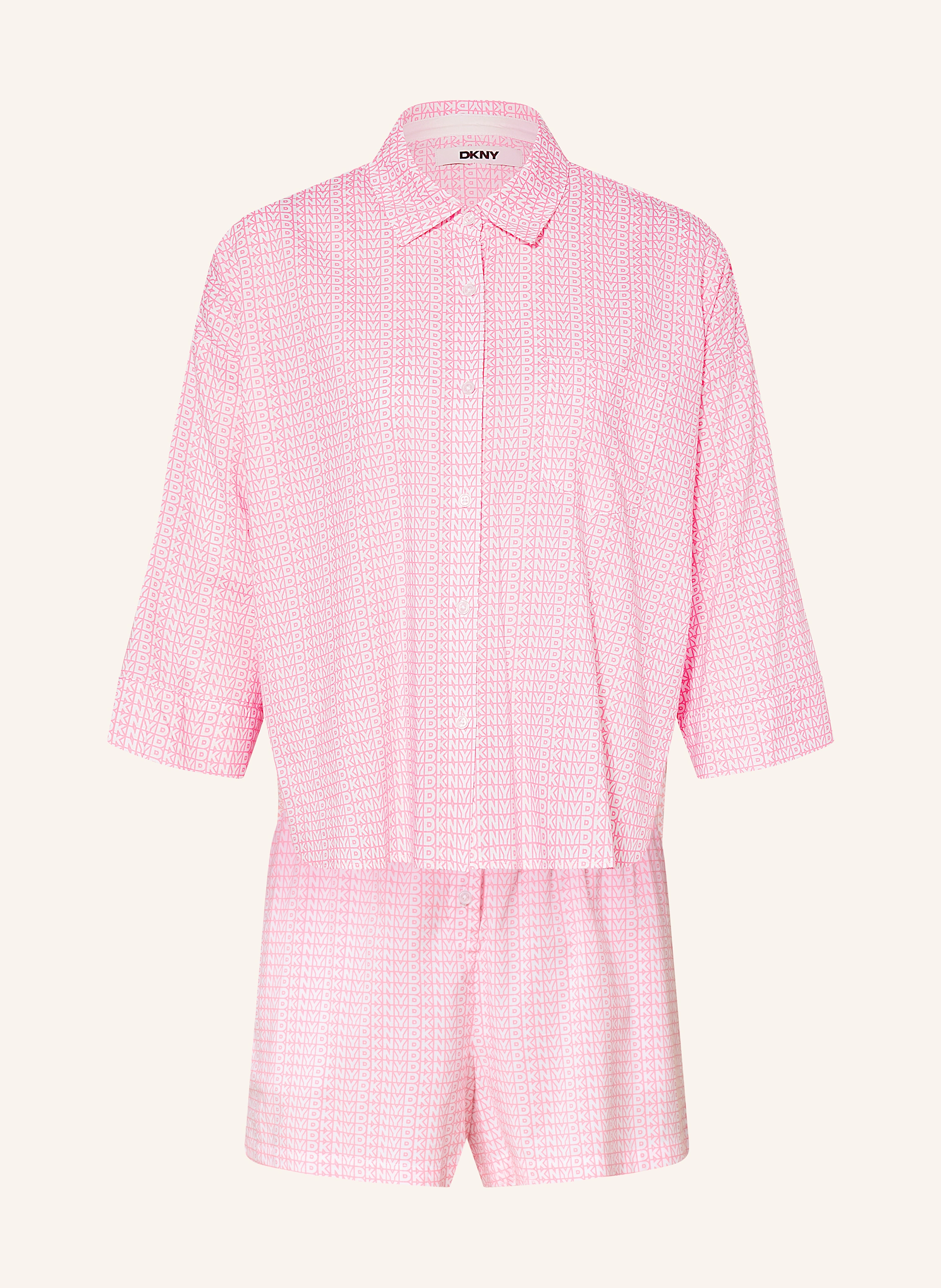DKNY Schlafanzug A NEW ERA mit 3/4-Arm