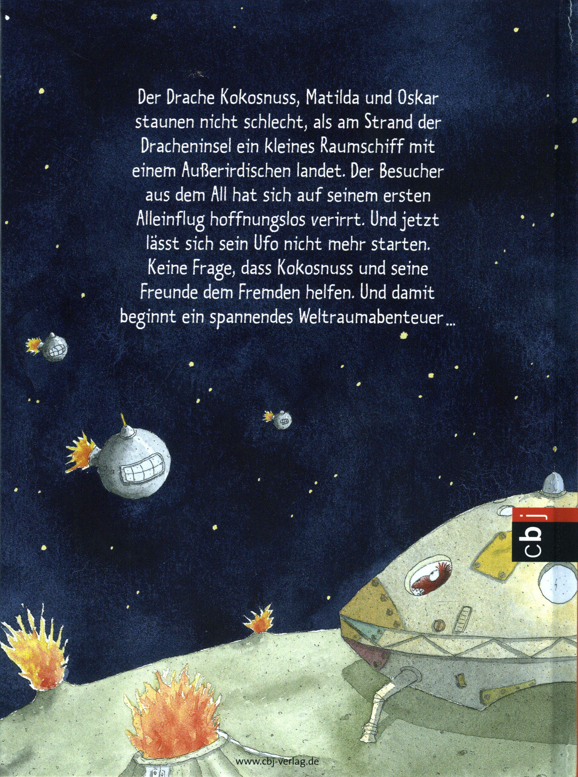 Der kleine Drache Kokosnuss im Weltraum / Die Abenteuer des kleinen Drachen Kokosnuss Bd.17