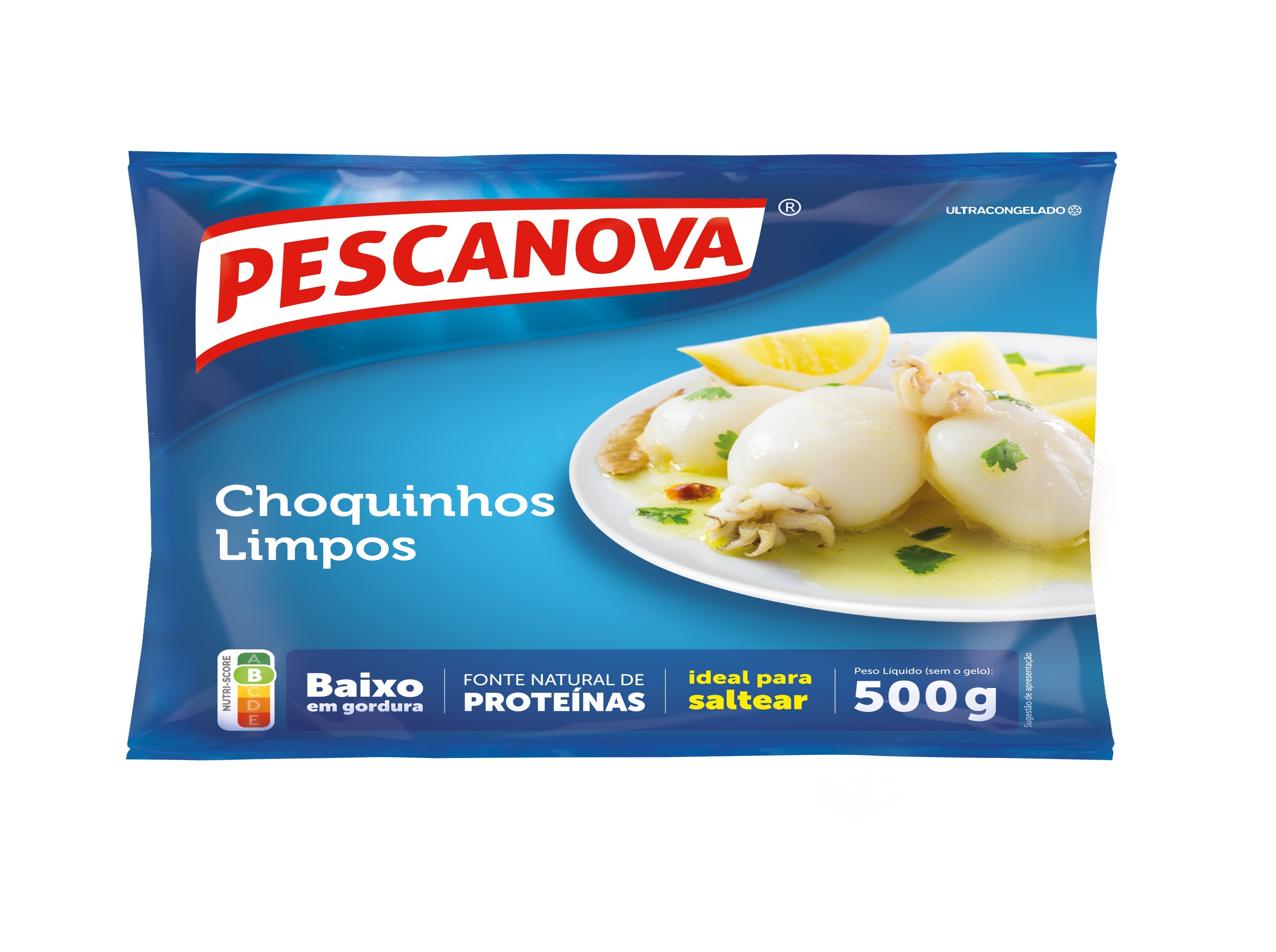 CHOQUINHOS PESCANOVA LIMPOS 20-40 500G