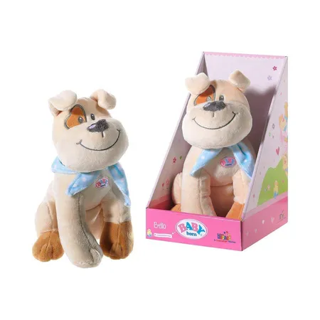 BABY born® Hund Bello beige mit braun, 28 cm