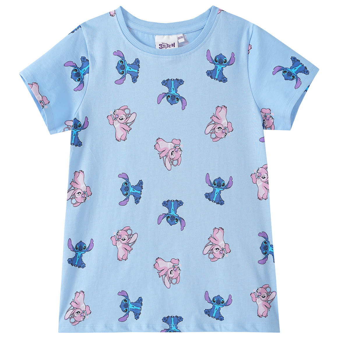 Topolino Disney Stitch Shorty mit Allover-Print hellblau