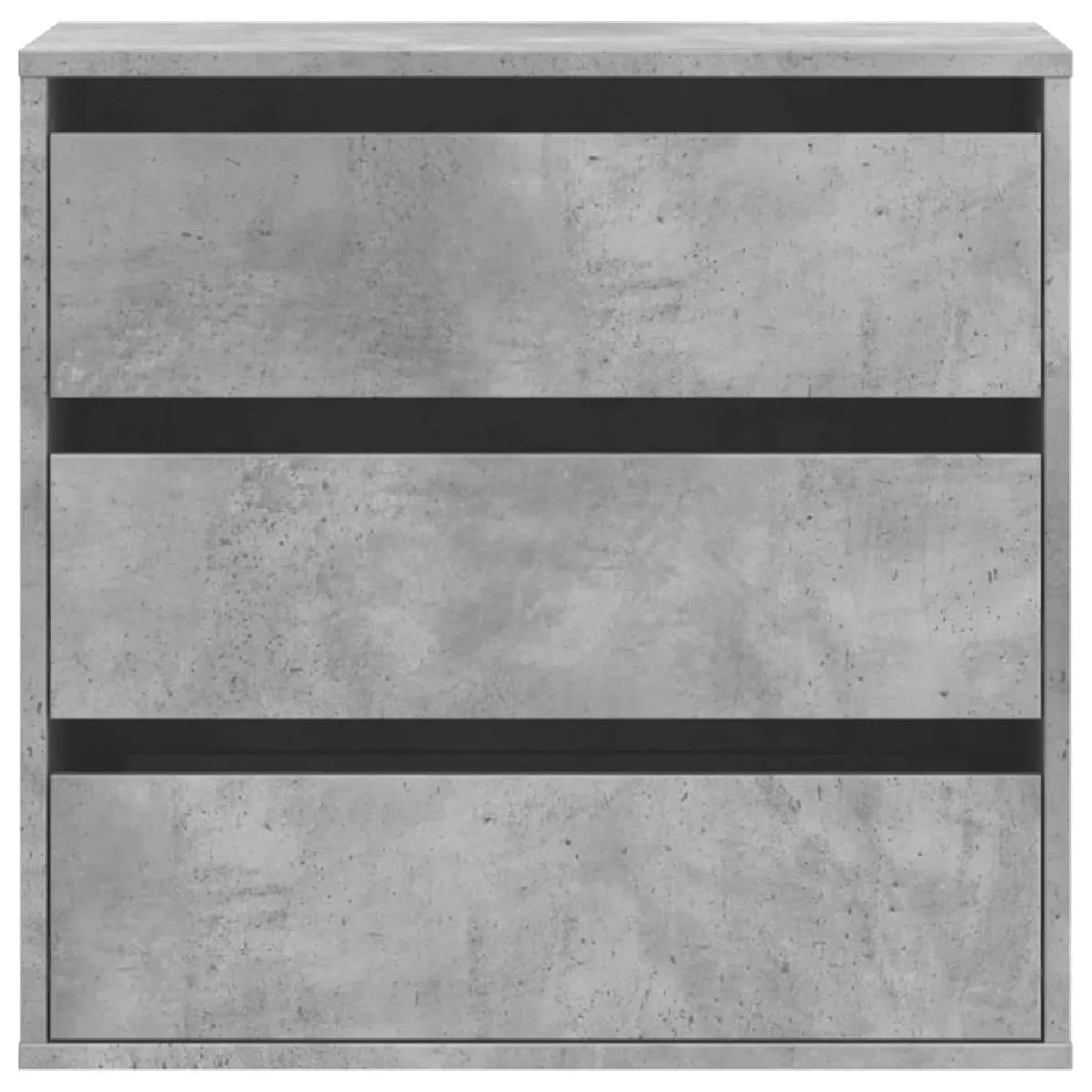 VIDAXL Commode d'Angle Gris Béton