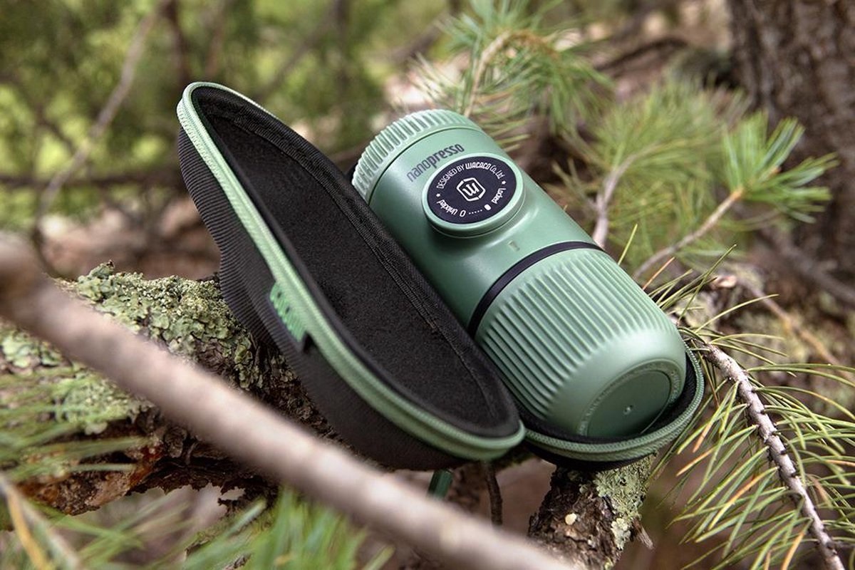 Wacaco Nanopresso draagbare espressomachine met hoes - Green