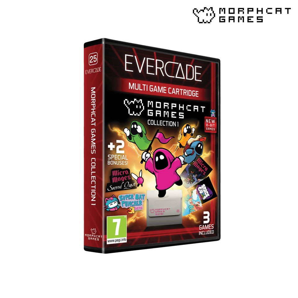 BLAZE EVERCADE Morphcat Cartridge 1- BLAZE TAB Plus