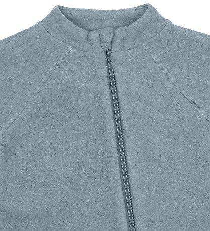 Mikk-Line Fleeceanzug - Verblasster Denim Melange