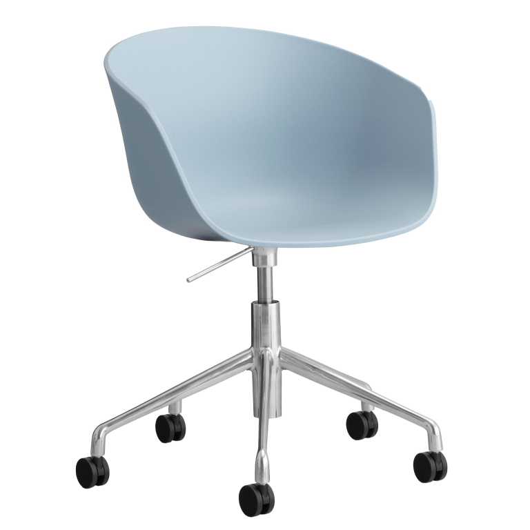 Hay AAC52 bureaustoel aluminium onderstel Slate Blue