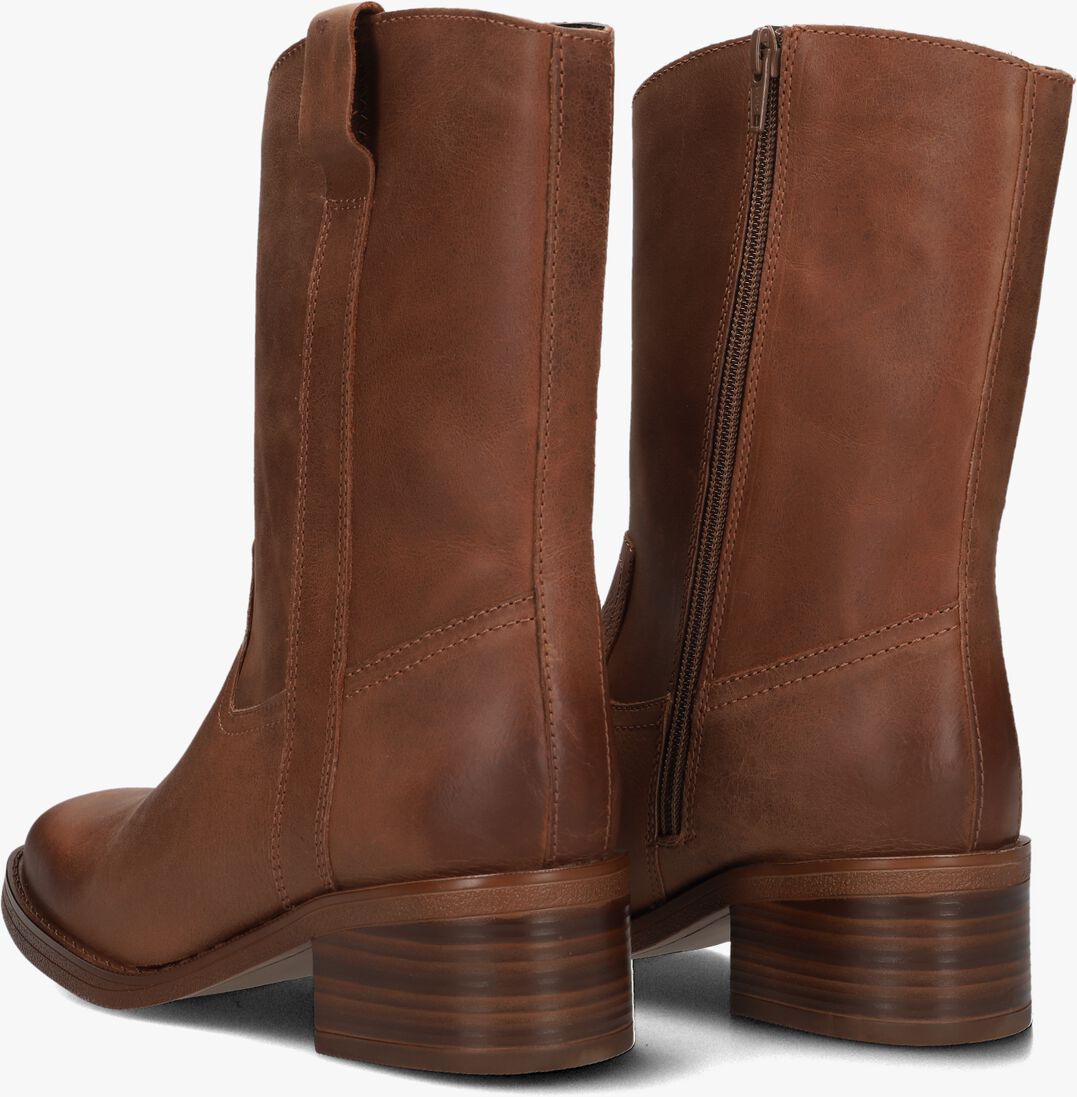 PS POELMAN cognac ps poelman enkelboots esmee