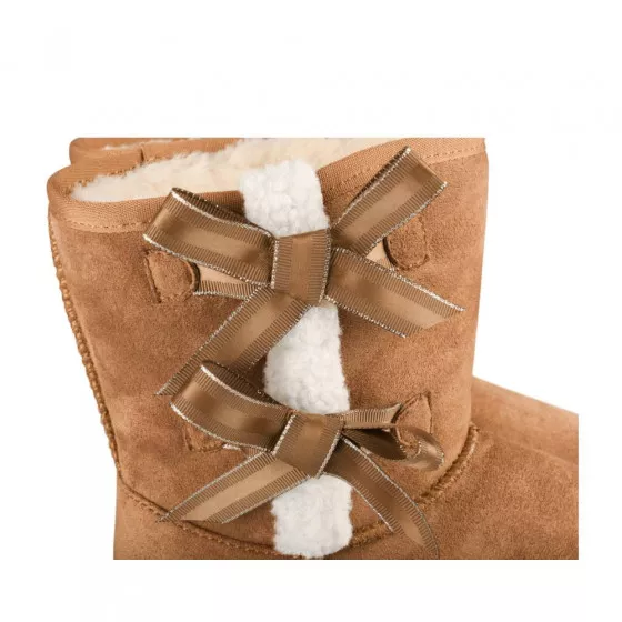 Bottines MARRON LOVELY SKULL
