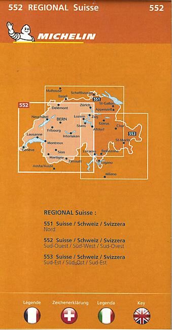 MICHELIN - 552 SUISSE SUD OUEST 1 200 000