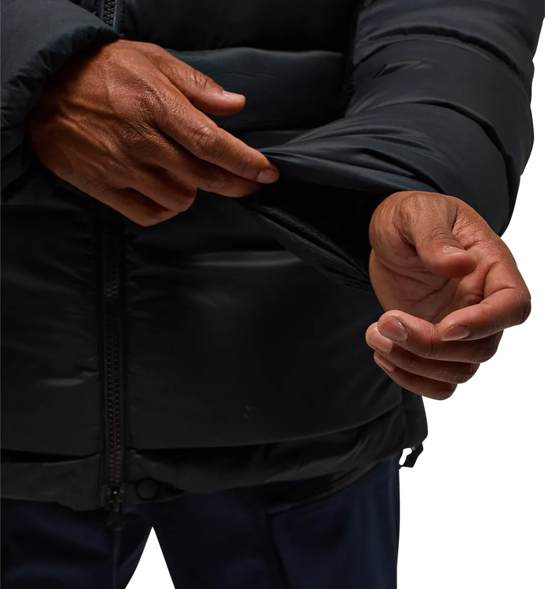 Haglöfs Men's Riksgränsen Down 800 Hood True Black