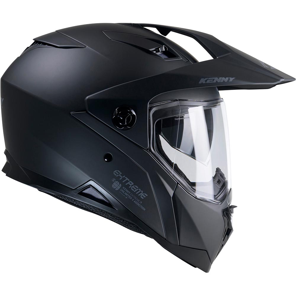 Kenny - Casque Extreme Graphic Solid Noir Mat