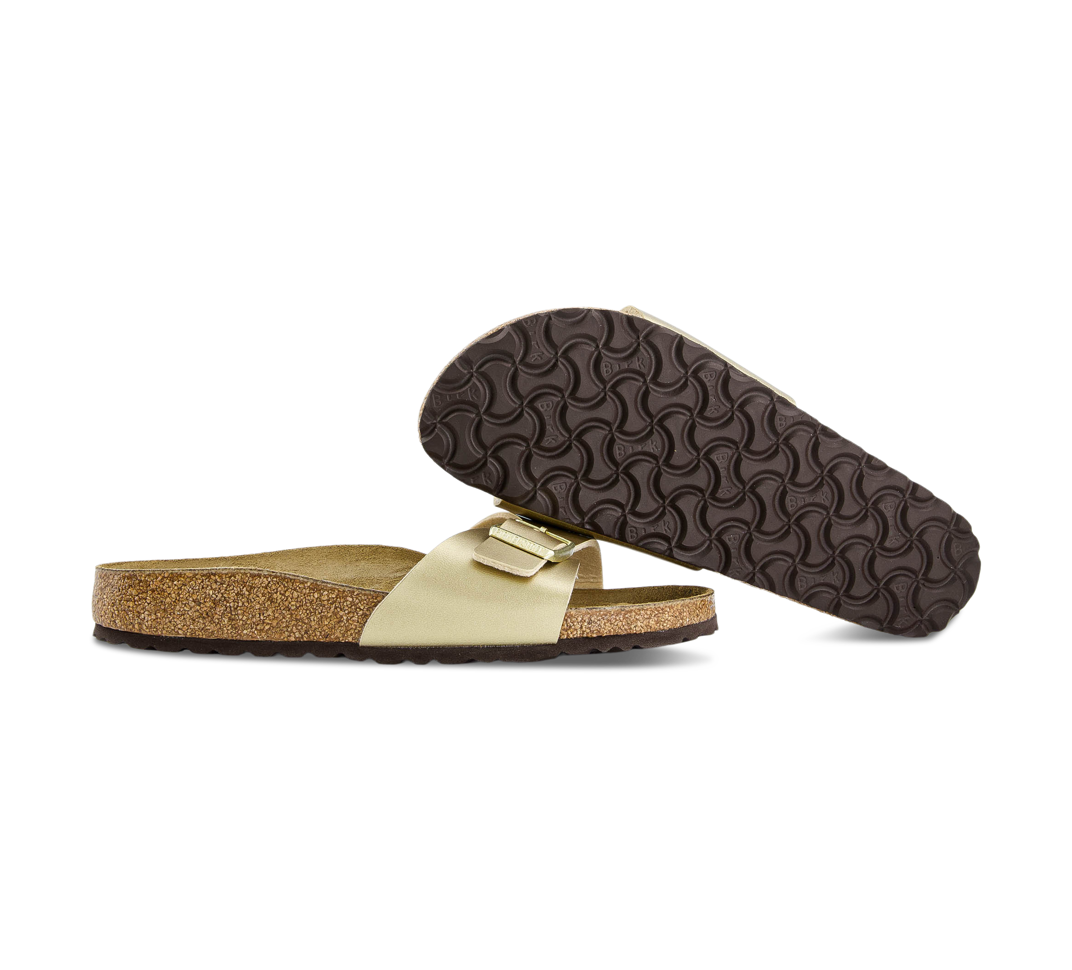Birkenstock Madrid - Offene Hausschuhe gold