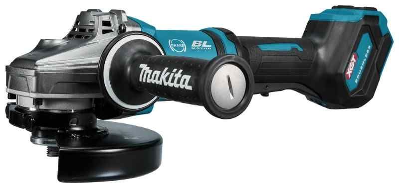 Makita GA037GZ04 40V Max Haakse slijper 180 mm zonder accu's en lader met veiligheidsschakelaar