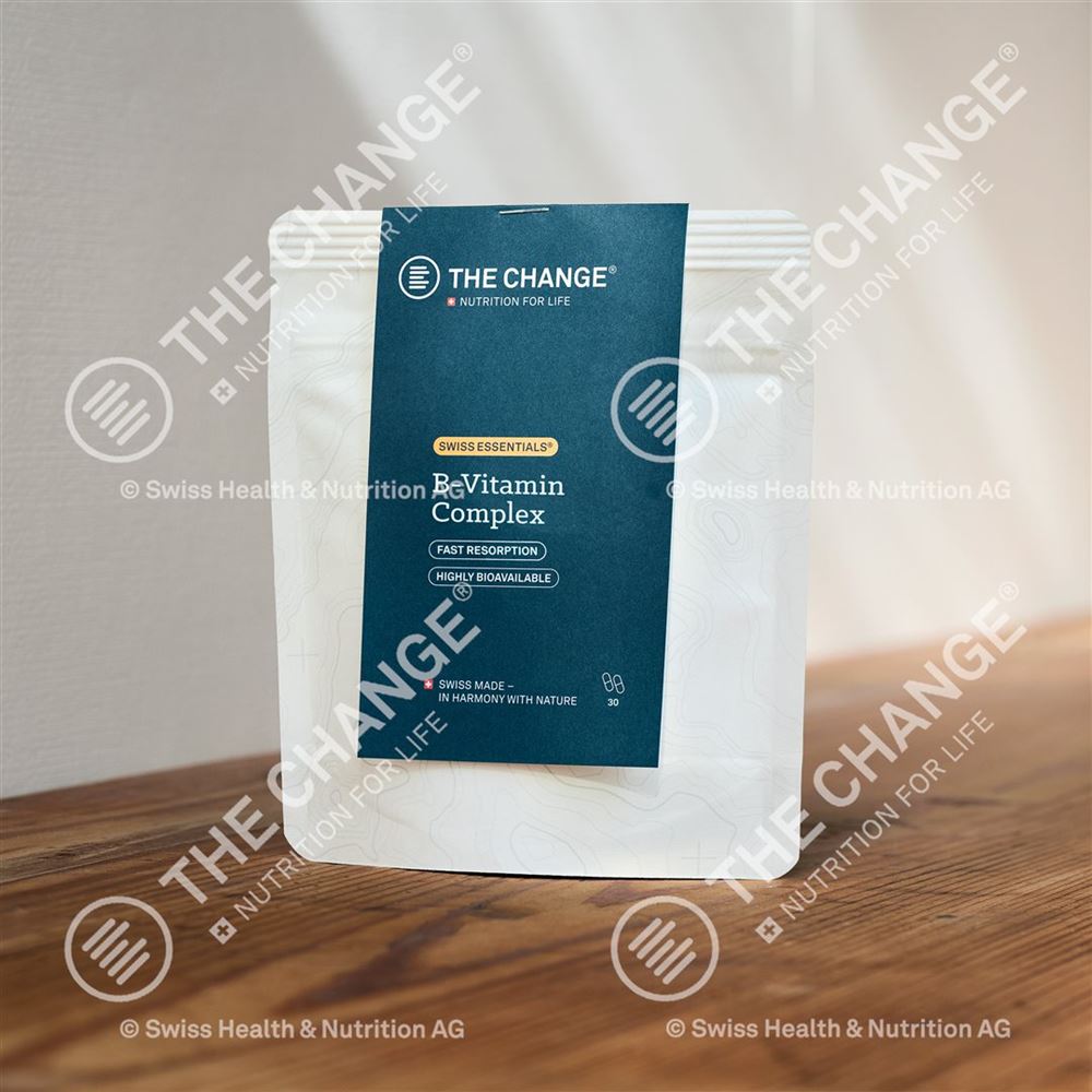 Be the change B-Vitamin Complex Nachfüllbeutel<br>30 Stück, Beutel, Kapsel
