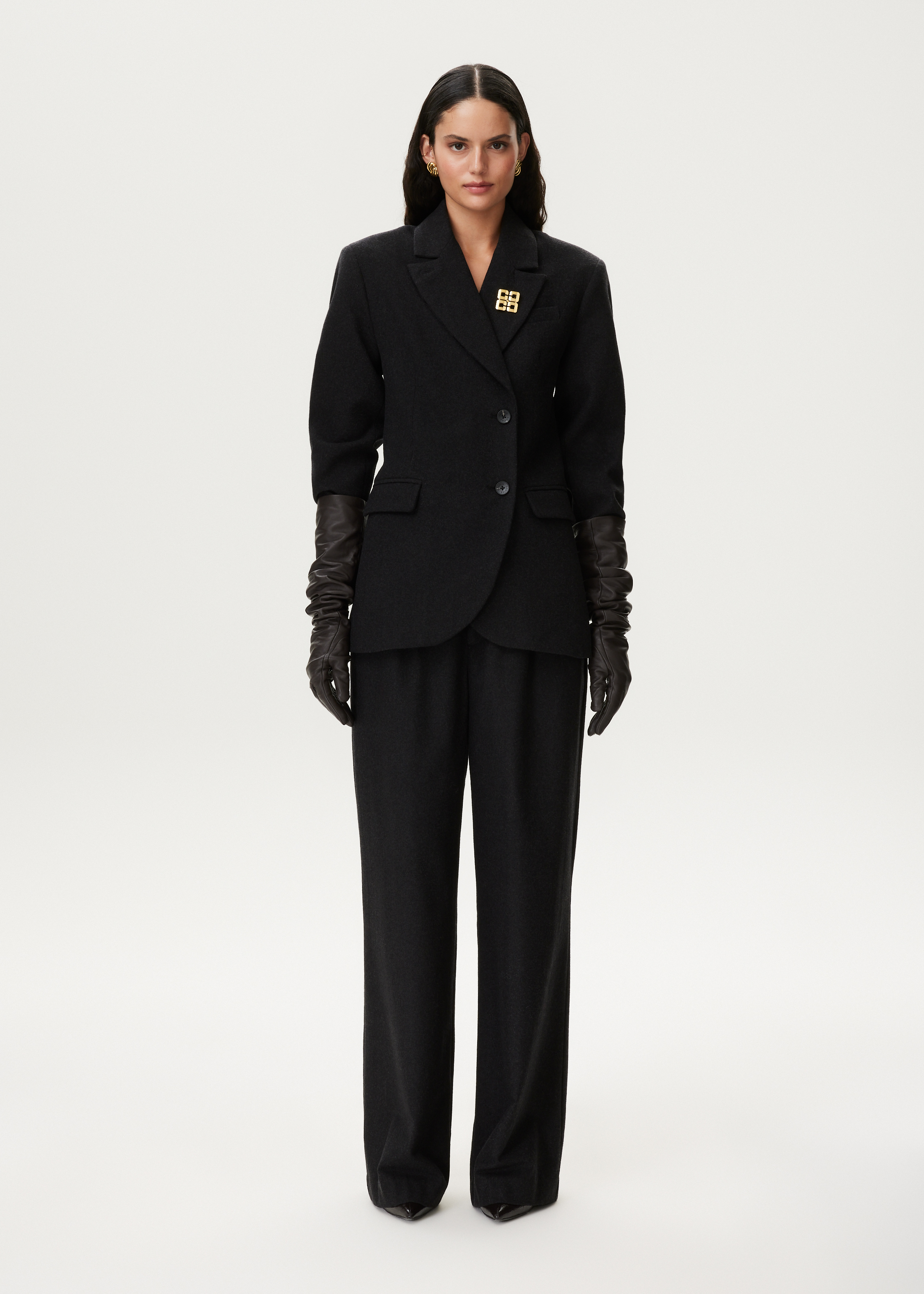 Pantalon wolblend