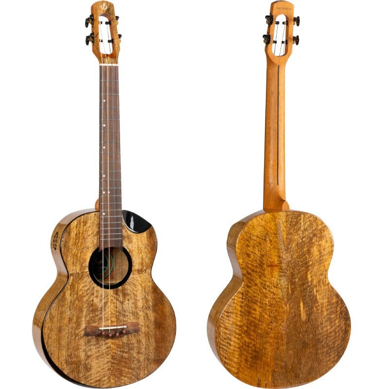 Flight Royal Series Fireball EQ-A Baritone E/A bariton ukelele met gigbag
