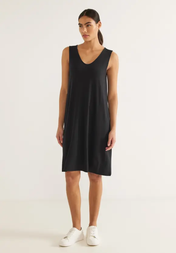Kleid in moderater Länge - Black