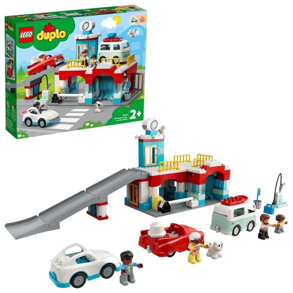 LEGO DUPLO Parkhaus mit Autowaschanlage
