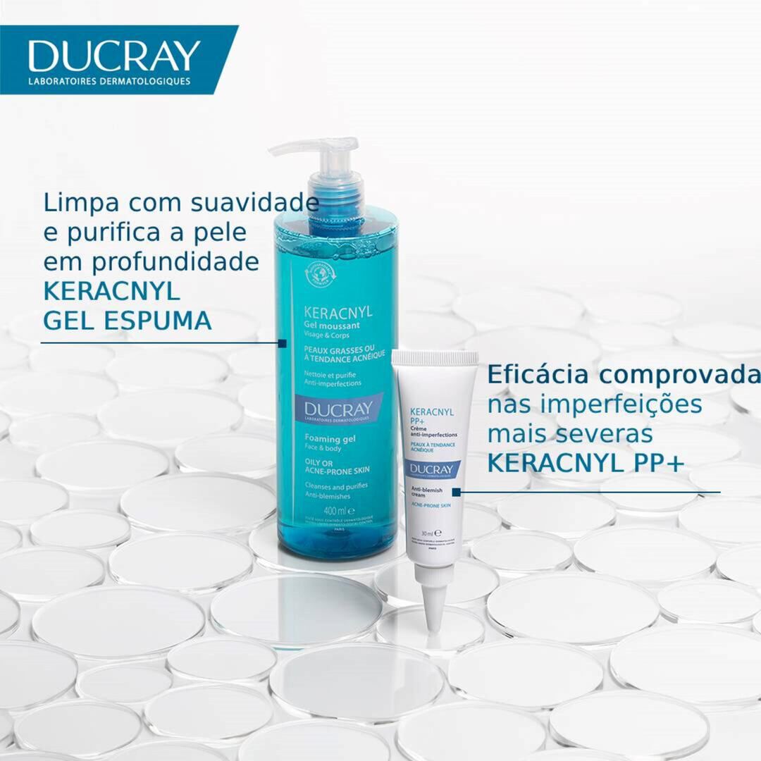 Ducray Keracnyl Gel Espuma - 400ml