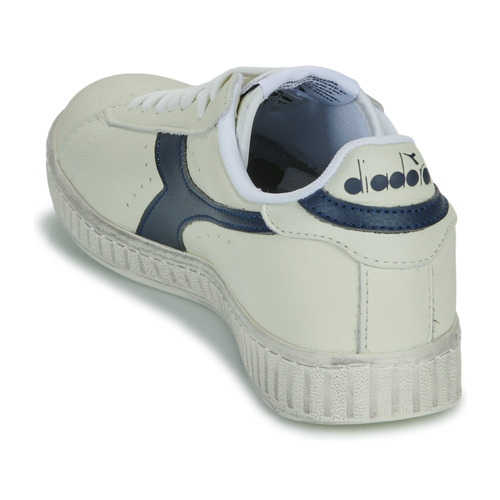 Diadora - GAME L LOW WAXED - Blanc / Bleu