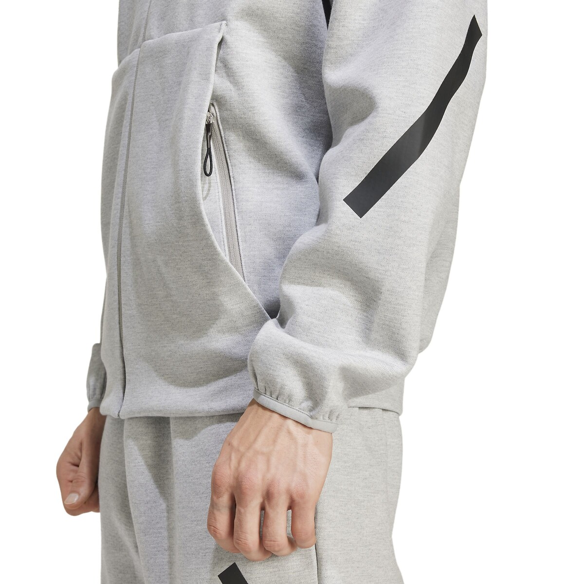 ADIDAS SPORTSWEAR<br>Moletom com zíper ZNE