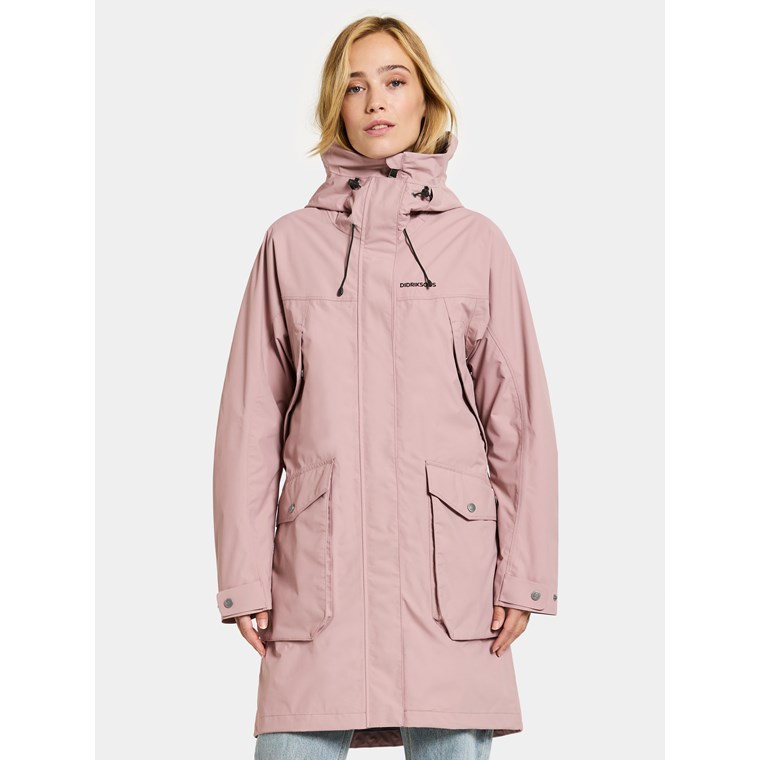 Didriksons Thelma Wns Parka 10 Oyster Lilac