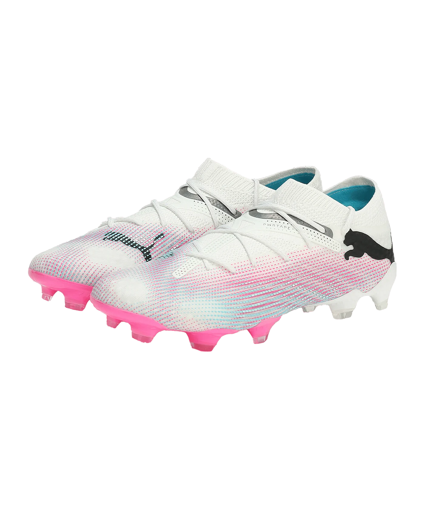 PUMA FUTURE 7 Ultimate Low FG/AG Phenomenal Weiss Schwarz Pink F01